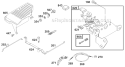 Part Location Diagram of 262961 Briggs and Stratton Link-throttle